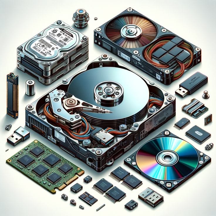 انواع هارد (SSD-HDD) اینترنال و اکسترنال