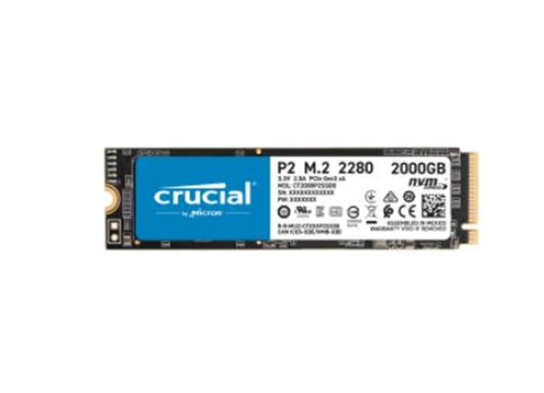 حافظه SSD کروشیال مدل Crucial P2 M.2 2280 2TB PCIe