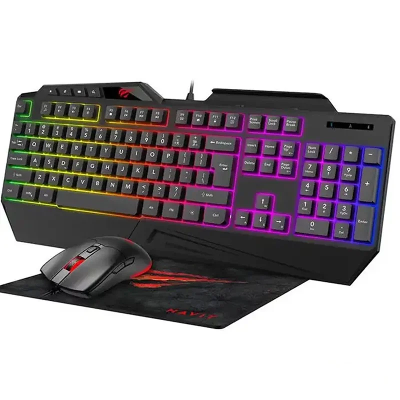 کیبورد مخصوص بازی هویت مدل KB-889CM RGB Havit