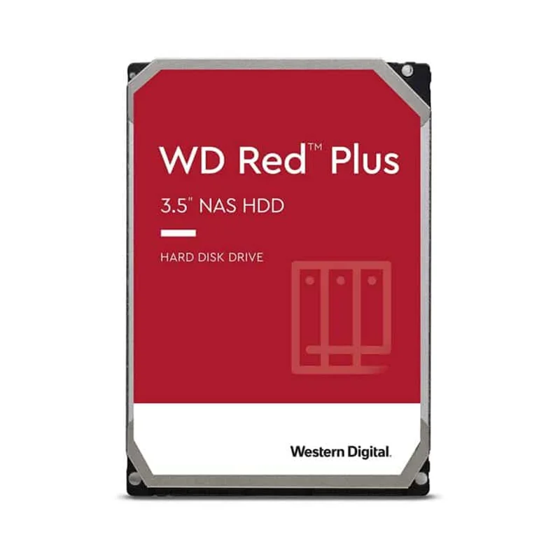 هارددیسک اینترنال وسترن دیجیتال سری red pluse مدل WD80EFBX ظرفیت 8 ترابایت