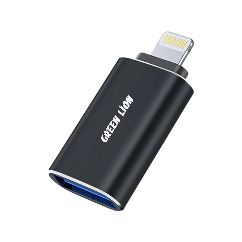 تبدیل Lightning-USB3 OTG برند GREEN lion