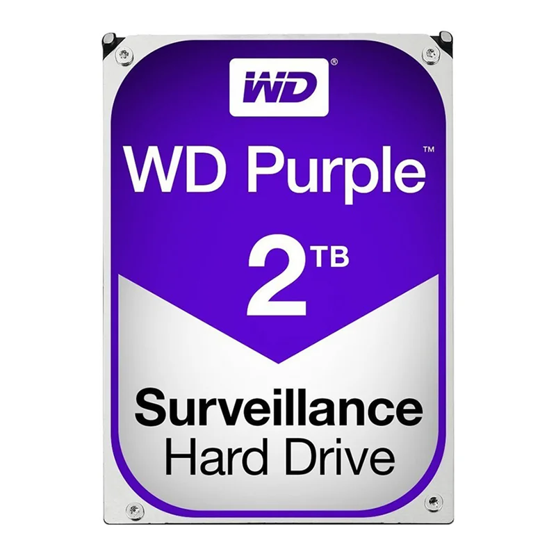 هارددیسک اینترنال وسترن دیجیتال مدل Purple WD23PURZ ظرفیت 2 ترابایت