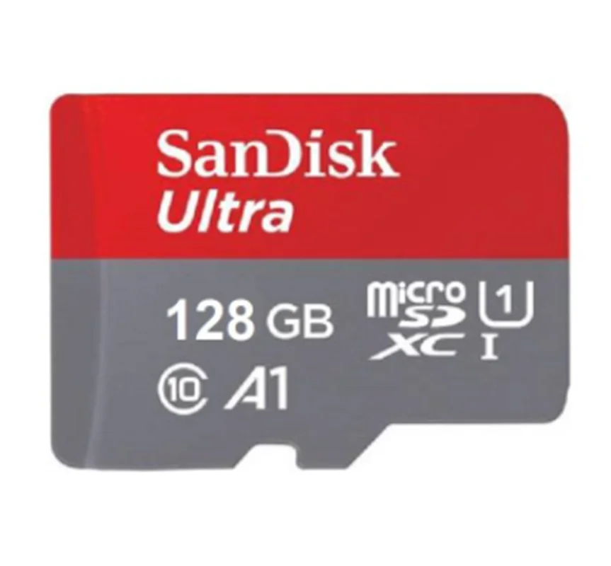 کارت حافظه microSDXC سن دیسک مدل Ultra A1 کلاس 10 استاندارد UHS-I سرعت 120MBps ظرفیت 128 گیگابایت