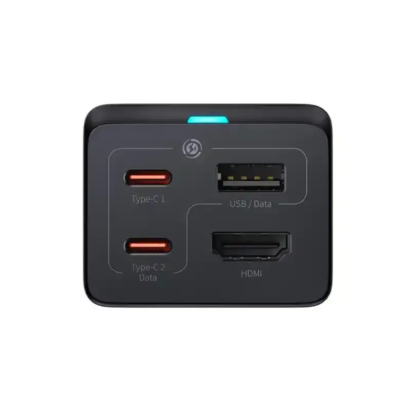 شارژر رومیزی و هاب باسئوس GaN5 Pro ccgp110201 توان 67 وات