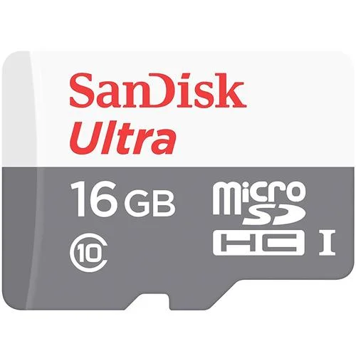 Sandisk Ultra A1 UHS-I Class 10 80MBps 653X microSDXC Card  16GB
